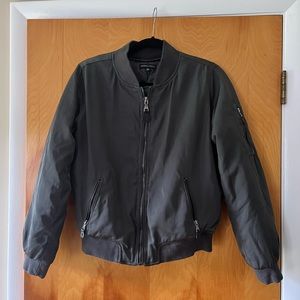 Kendal and Kylie Green Bomber jacket